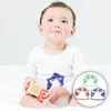 Impreza dostarcza dzwonki ręczne Jingle Tambourinemusic Musical Instrument Shaker Toys Bell Sleigh Handheld Rhythm Preschool Baby Hold Bęben