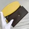 Portfel od projektanta luksusowa torebka markowa pojedynczy zamek błyskawiczny portfele damskie torebki Tote torby z prawdziwej skóry Lady Plaid torebki bagaż podróżny top99 001