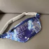 Blue Discovery Bumbag GM męskie torba Monogramy Monogramy Bandana Druku