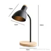 Tischlampen Nordic Eisen Holz Für Schlafzimmer Wohnzimmer Nacht Schreibtisch Lampe Moderne Led Stand Leuchten Studie Lesen Buch Lichter