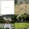 Fête Décoration Arche De Mariage Fond Cadre Carré En Métal Fleur Stand En Plein Air Jardin Événement Toile De Fond Décor Étagère Drop Delive Mxhome Dhz7U