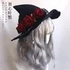 gothic brim hat