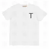 T-shirts Mode T-shirts Hommes Femmes Designers T-shirts T-shirts Vêtements Tops Homme S Casual Poitrine Lettre Chemise Luxurys Vêtements Manches Bur Vêtements