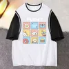 T-shirt da donna T-shirt in cotone estivo 2022 Harajuku Anime Kawaii Girl carino e divertente stampa maglietta allentata Fashion Street Explosive