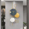 Relojes de pared decoración de arte nórdico hogar minimalista grande silencioso reloj de dormitorio para niños diseño Original Orologio Da Parete