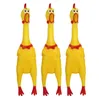 17 cm 32 cm 40 cm Pollo urlante Spremere Giocattolo sonoro Cane da compagnia Gatto mastica giocattolo per bambini Decompressione strumento divertente Gomma Squeak Squeaker cucciolo regalo