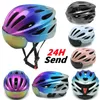 Fahrradhelme NEU Bester Aero-Fahrradhelm MTB/Straßenrennradhelme Männer Frauen Sportsicherer Hut LED-Licht Wiederaufladbares Fahrradzubehör T220921