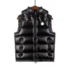 Designer Mens Vests Ladies Thermal Down Jacket Autumn Winter Casual Coat Par Huva Väst Varma kläder