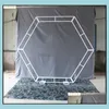 Party Decoration Square Stand Frame Wedding Background Arch Shelf Flowers Drop Delivery 2021 Home Garden Festive Party Supplies Bdebag Dhz9K