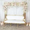 Party Decoration Romantic Home Backdrops Garden Wedding Flower Welcome Door Arch Birthday Candlestick Ornaments El Supplies