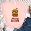 Magliette da donna arrvial Benny's Burger Eleven's Tshirts Vendi Stranger Things Things Cotton Graphic Tops Tops Casual Streetwear Unisex