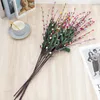 Decorative Flowers Vase Stems Fake Wildflowers Multicolor Berries Branches Leafy Berry Bouquet Plastic 80cm Artificial Flower Bird Nest