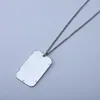 Hangende kettingen Designer Designer Designer ketting Men Women Fashion Chains Square Hangers Silver Gold Color Joodlry Accessoires Box Aetp