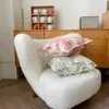 Nouveau oreiller décoratif transfrontalier rétro coton style Rui taie d'oreiller décoration de salon
