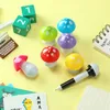 Balpoint pennen mini pen schattige cartoon intrekbaar bal plezier voor kinderen geschenken feest fails schoolbenodigdheden champignon stijl drop carshop2006 am05g