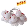 Party Decoration Santa String Lights 20 LED Decorative 10 Feet Battery Operated Christmas Head For