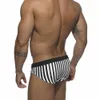 Maillots de bain pour hommes Maillots de bain rayés Sexy Bikini pour hommes Slip de bain Nylon Taille basse Maillot de bain Mode Homme Pad Push Sports Beach Surf Trunks J220913