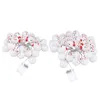 Decorações de natal Snowman Snow String Lights Operated Tree 2 Modos LED para