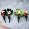 4PCS Christmas Series żywica Święta Claus Butelka wina Stoppper Party Prezent Prezent Christmass Decor Pieczętne Świeże wina