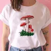 T-shirts Femmes Frog Mushroom 2022 Top Shirt Mode Femmes Vêtements À Manches Courtes Jeune Style Femme T-shirts Été Harajuku Kawaii T-shirt