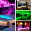 Strips 12V LED Light Strip Waterproof 5M 300LED White Warm RGB Tape Lights SMD 60Leds/m Room Decoration