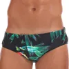 Swimons pour hommes avec pavé push up up mens plage bikini nage de burse rapide sèche sexy mâle surf sur Mayo Sunga Swimsuit J220913