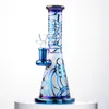 Mini Small Hookahs Cartoon Style Colorful Oil Dab Rigs Showerhead Perc Percolator Glass Bong 14mm Female Joint Water Pipes With Bowl