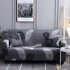 Pokrywa krzesełka Pokrywa sofa do salonu All-inclusive oporne na poślizg elastyczne wydrukowane kanapa l Kształt 1/2/3/4-seater