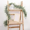 Decorative Flowers Garlands Greenery Fake Vines Total 5.91ft Faux Wreaths Hanging Plants For Wedding Table Arch Wall Party Home Bedroom