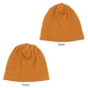 Chapéus de inverno de outono para mulheres Novo algodão de algodão dupla malha de tampa quente fêmea gorro gorro mais quente gabinete de gaiola casual boné