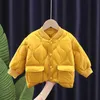 Kinder Sportswear Winter Neues Baby Kleidung Kinder modische modische dicke Jacke Kleinkind Casual Kostüm Kind Baumwolljungen Mantel Mantel