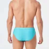 Men's Swimwear Men New Solid Color Stitching Briefs Europe America Fashion Sexy Low Bikini Summer Summer Beach Surf Sport Quick Dry Shorts J220913