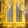 Saiten Weihnachten Vorhang Lichter Eiszapfen String 220V Outdoor Indoor Dekoration Led Garten Urlaub Dekorative Weihnachten