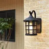 LED LED Retro Varanda Terrace ao ar livre Comunidade à prova d'água Villa Exterior Wall Courtyard Lamp