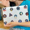 52pcs Cartoon Spaceship Astronauten Aufkleber Space Agency Graffiti Aufkleber für DIY -Gepäck Laptop Skateboard Motorradfahrradaufkleber