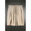 Pantanos cortos para hombres de color sólido para hombres encaje de lino suelto de moda coreana falda casual juvenil amantes de gran tamaño