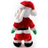 OBRIGADO DE TRIONOGRADOS DE NATAL Ano de 14 polegadas Musical Electric Twerk Singing Dancing Santa Clause Hip Shake Figura Twisted Hip Toys Toys Electric 220922