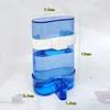 Диспенсер для птиц для клетки Automatic Birds Paberer Feeder Parakeet Cage Accessy Accessessy Clear Food Drinker Container Нет беспорядка 20220923 Q2