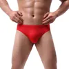 Underpants Men's Underwear Sexy Briefs Pure Ice-silk Seamless Panties Breathable Gay Men