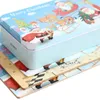 Puzzles 60 Pieces Wooden Puzzle Toys For Children Cartoon Santa Claus Wood Jigsaw With Box Baby Educational Toy Kids Christmas Gift 220922