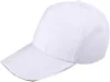 Vanlig tom sublimeringslock Polyester Heat Transfer Baseball Caps Hatt med justerbar snapback grossist FY5592 923