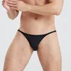 Underpants masculinos de biquíni sexy calcinha de biquíni transparente gays roupas íntimas lingerie pura malha machos ultra finos