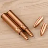 Rocket Shape Bullet Ballpond Pen Roller Ball Canelas Kids Office School Student Gift Favor Favory Gold Dh8747