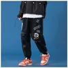 Pantalon masculin streetwear masculin joggers pantalons de survêtement harajuku harem pantalon décontracté sport coton longueur de cheville pantalon tech towear mode 220922