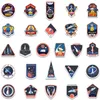 52pcs Cartoon Spaceship Astronauten Sticker Space Agency Graffiti Stickers voor DIY Bagage Laptop Skateboard Motorfietsfietsstickers