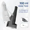 Andra munhygien Irrigator USB -uppladdningsbara vattenflossare Portable Dental Jet 300ml Tank Proof Teeth Cleaner 220922