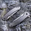 Knife 440C Blade Carbon Carbon Confale Tactical Pocket Knives Survival EDC أدوات 0450CF 0450 أداة التجميع