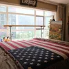Mantas Alfombra de algodón Manta delgada "Bandera americana" Tapete Sofá Toalla Manta Cubierta de cama Sala de estar Dormitorio Tapicería de fieltro