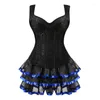 Bustiers Corsets Gothic Sexy Corset Dress Zipper late