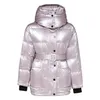 Winter Nieuwe dikke middenlengte taille Witte Duck Down Jacket Dames Letjes zijn dunne en warme mode designer jassen